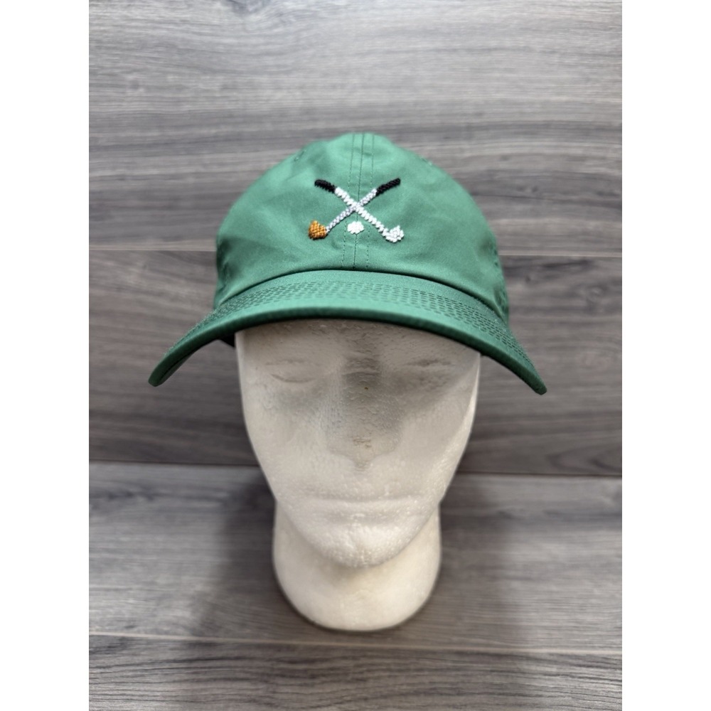 Golf Club Smathers and Branson Performance Green Hat Cap Adjustable Strapback